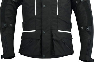 Chaqueta de Motocicleta 300D, Chaqueta Textil Cordura para Hombre, Chaqueta Protectora para Motocicleta - Product Image 2