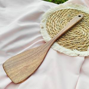 Cucharas de Madera Natural para Cocinar, Juego de Utensilios de Cocina Modernos y Sencillos Hechos de Madera Sólida, Aptos para Lavavajillas - Product Image 2