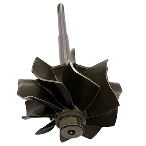 Rueda y Eje de Turbina para Turbocompresor TD06SL2, 54/61.5mm, 9 Aspas, Rodamiento de Bolas GMN, para Reparación o Reemplazo - Product Image 5