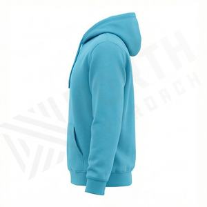 Sweat-shirt à capuche oversize en molleton de coton imprimé et brodé, style streetwear, mode automne, personnalisable, vente en gros, qualité supérieure - Product Image 3