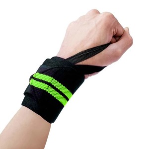 สายรัดข้อมือยืดหยุ่นกันลื่นสำหรับการฝึกความแข็งแรง การออกกำลังกายในยิม การยกน้ำหนัก และการรองรับกล้ามเนื้อ - Product Image 3