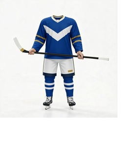 Camisetas de Hockey sobre Hielo Premium, Proveedor de Ropa Deportiva Personalizada OEM, Uniformes de Hockey Transpirables de Secado Rápido para Clubes, Escuelas y Academias - Product Image 3