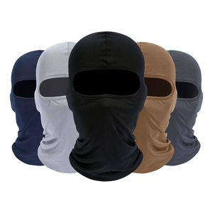 Pasamontañas Unisex Blanco, Color Sólido, Ligero, Transpirable, Cobertura Total, Estilo con Capucha para Adultos, Uso en las Cuatro Estaciones - Product Image 5
