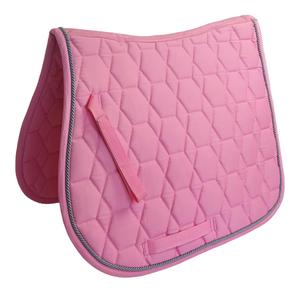 Horse Saddle Pads Manufacturer All Sizes Colors Available at Best Price Satin Fabric Equestrian Horse Riding Jumping Saddle Pad - Product Image 1