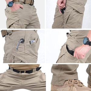 Pantalon cargo décontracté pour homme, lavé, respirant, léger, 100 % coton, écologique, séchage rapide, confortable, à prix abordable - Product Image 5