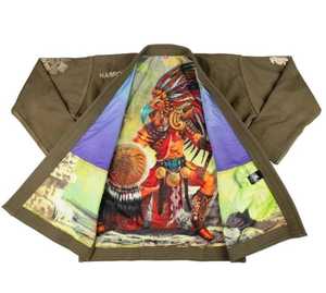 Kimono de Jiu Jitsu Brasileño Sublimado de Alta Calidad con Diseño Personalizado, 550GSM, Tejido de Perlas, Algodón Pesado - Product Image 1