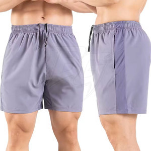 Shorts de sport pour homme, structure flexible, tissu doux, coupe confortable, couleur unie, décontracté, mi-long, respirant, écologique, pour les séances d'entraînement - Product Image 5