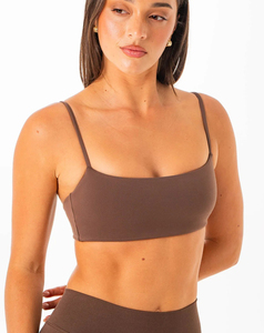 Soutien-gorge de yoga sans couture pour femme 2026 en Spandex et Polyester, col carré, respirant, séchage rapide, maintien élevé, brodé - Product Image 5