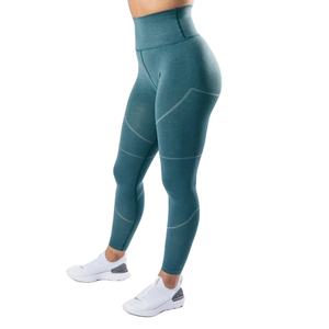 2026 Hot Sale Sexy Legging High Waist Gym Leggings for Women Knitted Yoga Workout <b>Tight</b> New Design Slim Fitted Women Leggings - Product Image 3