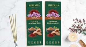 Bâtons d'encens en bambou à la lavande naturelle Flora Masala, aromathérapie, méditation, culte, prix d'usine premium, étiquette personnalisée, maison - Product Image 2