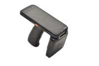 Lecteur de codes-barres portable PDA, terminal de données ABS Android 12, lecteur de codes-barres portable RFID UHF, distance de lecture de 5 m pour l'inventaire