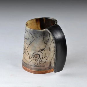 Direct Factory Supply Eco-Friendly Viking Horn <b>Mug</b> Handmade Natural <b>Large</b> Capacity Drinking for Beer Coffee Tea Available for - Product Image 5
