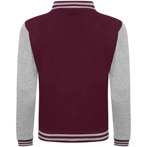 แจ็คเก็ตวาร์ซิตี้กันน้ำสำหรับผู้ชาย ดีไซน์และสีสันปรับแต่งได้ แขนหนังบุขนแกะ สไตล์ไฮสตรีท สำหรับฤดูหนาว - Product Image 3