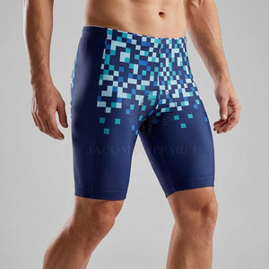 Vente directe d'usine, shorts de cyclisme pour hommes personnalisés avec logo, sans coutures, confortables, pour la salle de sport, les entraînements et les activités quotidiennes. - Product Image 3