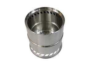 Estufa de Leña con Gasificador, Combustión Secundaria, Estufa de Camping de Bajo Humo, Acero Inoxidable, Equipo de Cocina para Exteriores con Bolsa de Transporte - Product Image 3