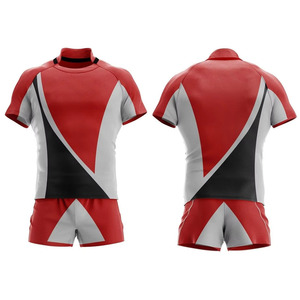 Uniforme de rugby de alto rendimiento, tela transpirable, corte atlético, diseñado para sesiones de entrenamiento intensas y uso diario en el deporte. - Product Image 1
