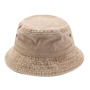 Sombrero de Pescador a Cuadros Beige, de Lona de Algodón, Unisex, Casual, para Primavera y Verano, Protección Solar para Adultos - Product Image 1