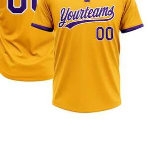Camiseta de Béisbol Personalizada para la Temporada de Verano 2026, Diseño de Equipo, Número y Nombre Impresos, Ropa de Entrenamiento - Product Image 4