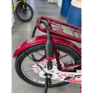 Cadenas multifonctionnel avec câble en acier souple de 4 mm, revêtement de protection en PVC et serrure en alliage de zinc pour la sécurité des vélos et motos - Product Image 5