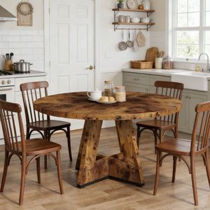 Tavolo da Pranzo Solido Ovale Assemblato con Motivo Rettangolare in Pietra Sinterizzata Effetto Marmo - Product Image 1
