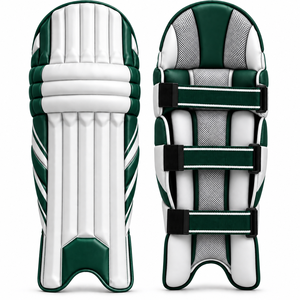 Protège-jambes de cricket professionnels, protections de jambe pour frappeurs, protections de cricket personnalisées, équipement sportif - Product Image 3