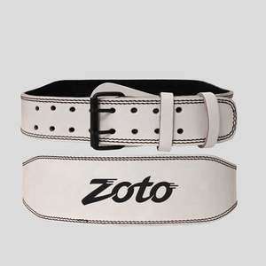 Ceinture de musculation en cuir 10 mm, ceinture de soutien lombaire robuste pour la musculation, ceinture de fitness réglable, commande en gros - Product Image 5