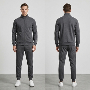 Conjunto Deportivo Personalizado para Hombre, 2 Piezas, Sudadera con Capucha y Pantalones Deportivos, Ropa Deportiva Informal, Venta al Por Mayor - Product Image 2