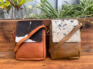 Vrais cheveux faits à la main sur cacher fourrure cuir sac à main femmes élégant de haute qualité en cuir véritable luxe sacs à bandoulière - Product Image 4