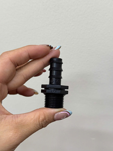 Conector de Jardín Roscado de Plástico Virgen Viet Drip de 16mm, Duradero, Certificado ISO, Presión de 1-4 bar, Conecta PE/PVC - Product Image 1
