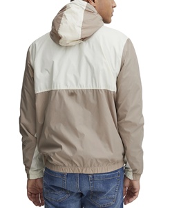 OEM Custom Logo 100% Vintage Polyester Zip Up Lightweight Sport Windbreaker <b>Jacket</b> for <b>Men</b> - Product Image 4