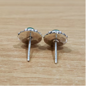 Women's 925 Sterling Silver Minimalist Unisex Stud <b>Earrings</b> 2.3 Grams <b>Cute</b> Geometric Design Jewelry Daily & Any Occasion Wear - Product Image 3