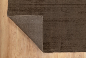 Alfombra Gabbeh Espresso Tejida a Mano, Color Marrón Oscuro, Lana de Nueva Zelanda, para Decoración Moderna y Minimalista del Hogar - Product Image 4