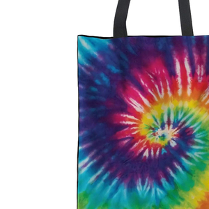 Hot Selling Tie Dye Cotton <b>Bags</b> With Handle Comfortable Custom Logo And Solid Color Wholesale Cheap Price - Product Image 5