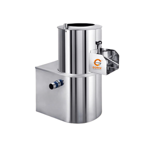 Entonnoir de distribution de grains en acier inoxydable pour machine à granulés et équipement de traitement des aliments - Product Image 1