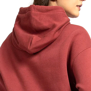 Sudadera con capucha al por mayor para mujer, de algodón de calidad, color liso, personalizada, fabricada en fábrica, sudaderas con capucha para damas - Product Image 4
