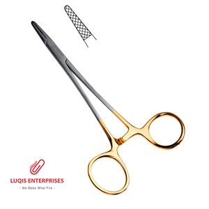 ที่จับเข็ม Neivert ทำจากทังสเตนคาร์ไบด์ ปากหยัก พร้อมวงแหวนโค้งงอ เครื่องมือผ่าตัด - Product Image 4