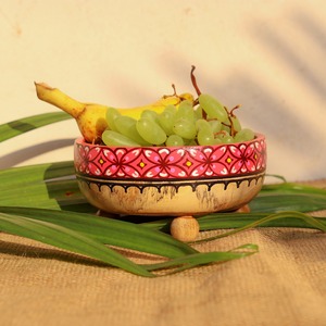 Bol en bois dur poli, finition lisse, pour la table à manger, la cuisine, la décoration de la maison et les cadeaux - Product Image 4