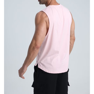 No Minimum Muscle Fit Quick Dry <b>Running</b> Sleeveless Shirts Cheap Price Gym Apparel Training Outfit Custom Logo Big Size Tank Tops - Product Image 4