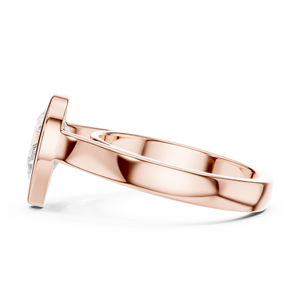 แหวนแต่งงานทรงหยดน้ำสุดคลาสสิกและทันสมัย ทองคำขาว 14K เพชรทรงลูกแพร์ 2.00 กะรัต ได้รับการรับรองจาก IGI เพชรเพาะเลี้ยงในห้องปฏิบัติการ - Product Image 5