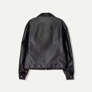 Hot Selling Men's XS High Street Style Cow Skin Canvas <b>Winter</b> Jacket Eco-Friendly Breathable Windproof Lightweight Front Logo - Product Image 2