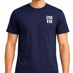 Ropa personalizada de primera calidad para hombre, prendas unisex de mezcla de algodón, camisetas 100% algodón con estampado serigrafiado para chicos - Product Image 1