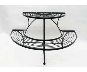 Soporte de Metal Resistente a la Oxidación para Macetas, Estante Decorativo para Plantas, Diseño Interior Moderno - Product Image 1
