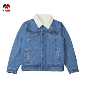 Veste en jean personnalisée Ryan Pro Gear pour hommes avec logo personnalisé, design ODM - Product Image 3