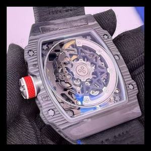 Reloj de pulsera automático de lujo con movimiento de titanio ultrafino de 7.8 mm NTPT, reloj de hombre Mile RM67-02 skeleton RM - Product Image 4