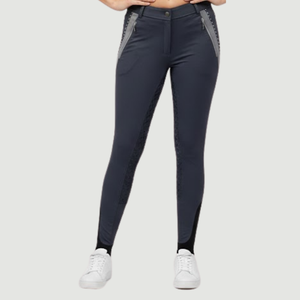 Pantalones de Montar con Tachuelas Carbon Elite para Equitación - Product Image 3
