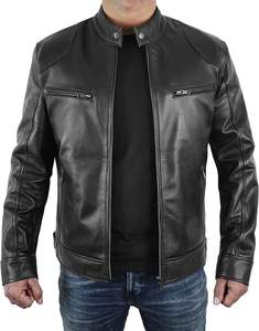 แจ็คเก็ตผู้ชายสไตล์ใหม่สั่งทำได้ แจ็คเก็ตเลตเตอร์แมนแขนหนัง ขายส่ง บริการ OEM แจ็คเก็ตยอดนิยมสำหรับผู้ชาย - Product Image 3