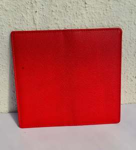 Cartera de negocios de lujo de cuero PU de alta calidad Unisex, cierre plegable, bloqueo RFID, soporte antirrobo para chequera - Product Image 4
