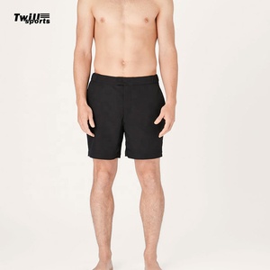 กางเกงขาสั้นสตรีทแวร์ผู้ชายสำหรับฤดูร้อนปี 2025 ราคาโรงงาน ผ้าฝ้ายลำลอง ดีไซน์สไตล์กระดานโต้คลื่น เหมาะสำหรับออกกำลังกาย ความยาวระดับเข่า - Product Image 1