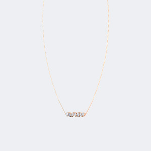 Collar con Colgante de Diamante Cultivado en Laboratorio de Corte Mixto de 1.20CTW, Engastado en Oro Fino de 10K, Estilo Vintage, Elegante, con Diamantes de Múltiples Formas - Product Image 6