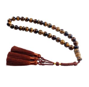 2026 Más Vendido al por Mayor: Tasbih de 33 cuentas de madera con borla elegante y logotipo personalizado - Product Image 1